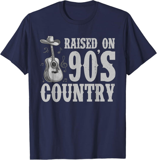 Cool 90s Country Music Art Women Country Music Lover T-Shirt - T-Shirt | Navy