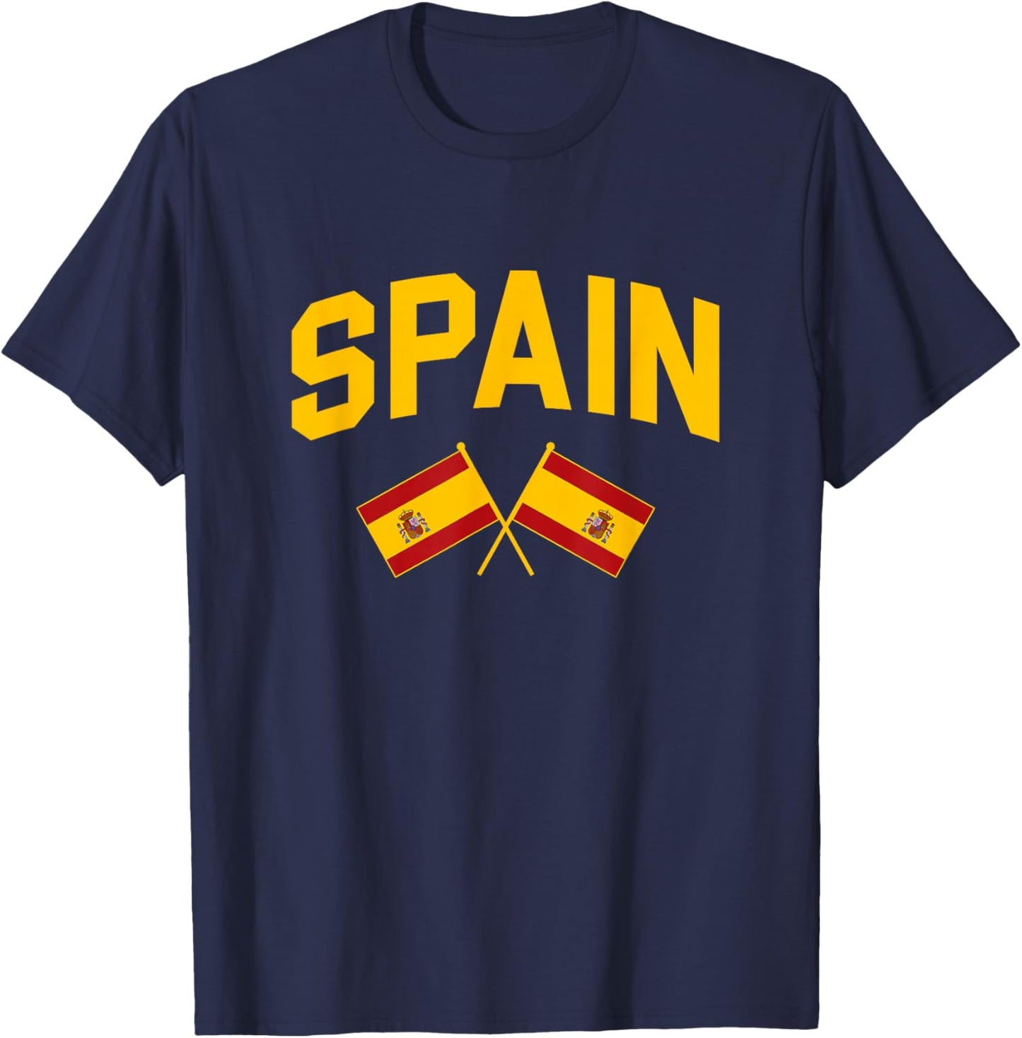Spain - Flag of Spain - Classic T-Shirt - T-Shirt | Navy