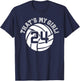 That's My Girl #24 Volleyball Player Mom Dad Kids School Fan T-Shirt - T-Shirt | Navy