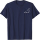 Dachshund Line Art Cute Doxie Wiener Dog for Woman Kids T-Shirt - T-Shirt | Navy