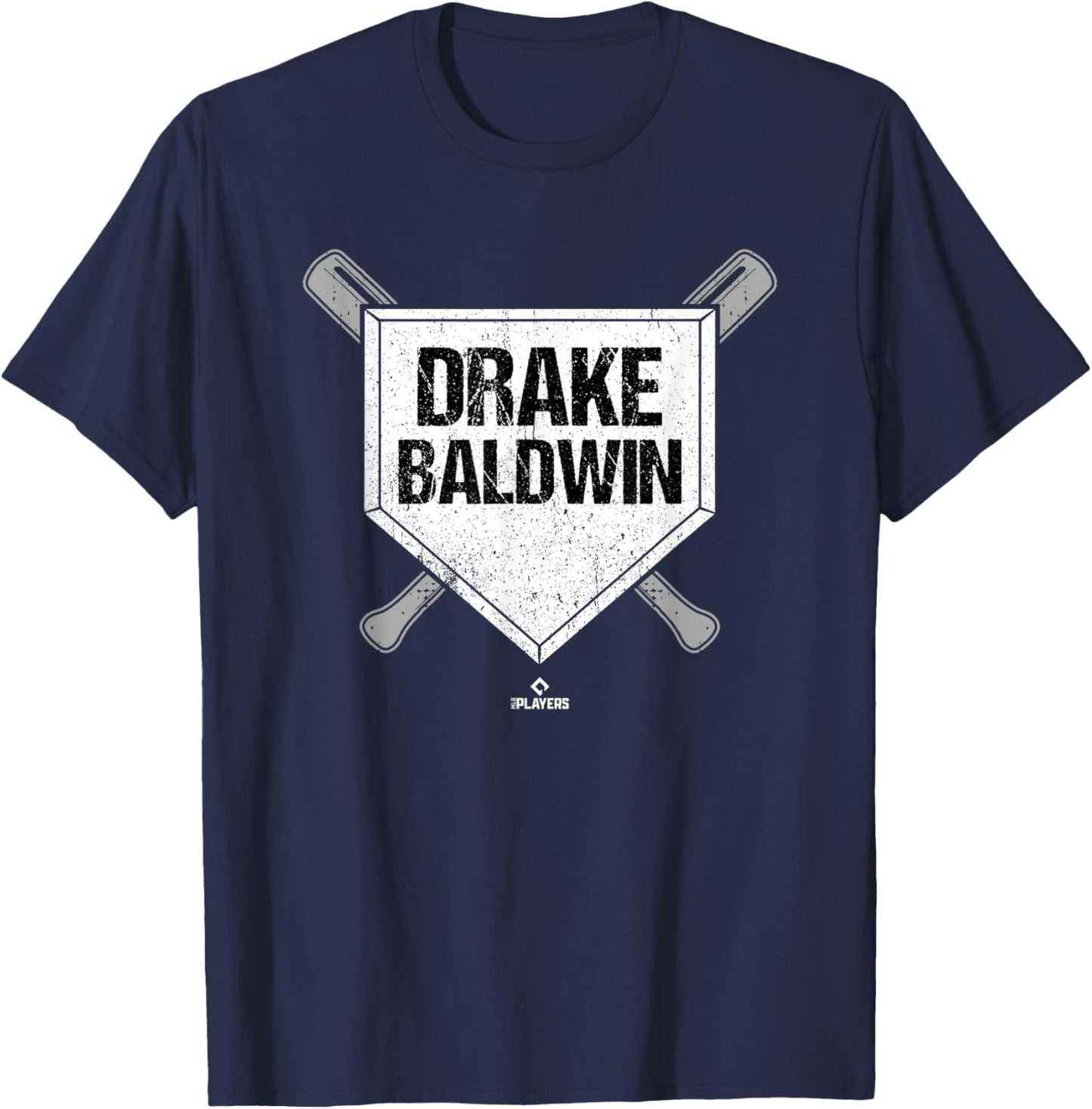 Homeplate Gameday Drake Baldwin Prospect Baseball Fan Gear T-Shirt - T-Shirt | Navy