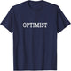 Optimist - Vintage Style T-Shirt - T-Shirt | Navy