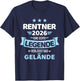Rentner 2026 A Real Legend Leaves the Terrain T-Shirt - T-Shirt | Navy