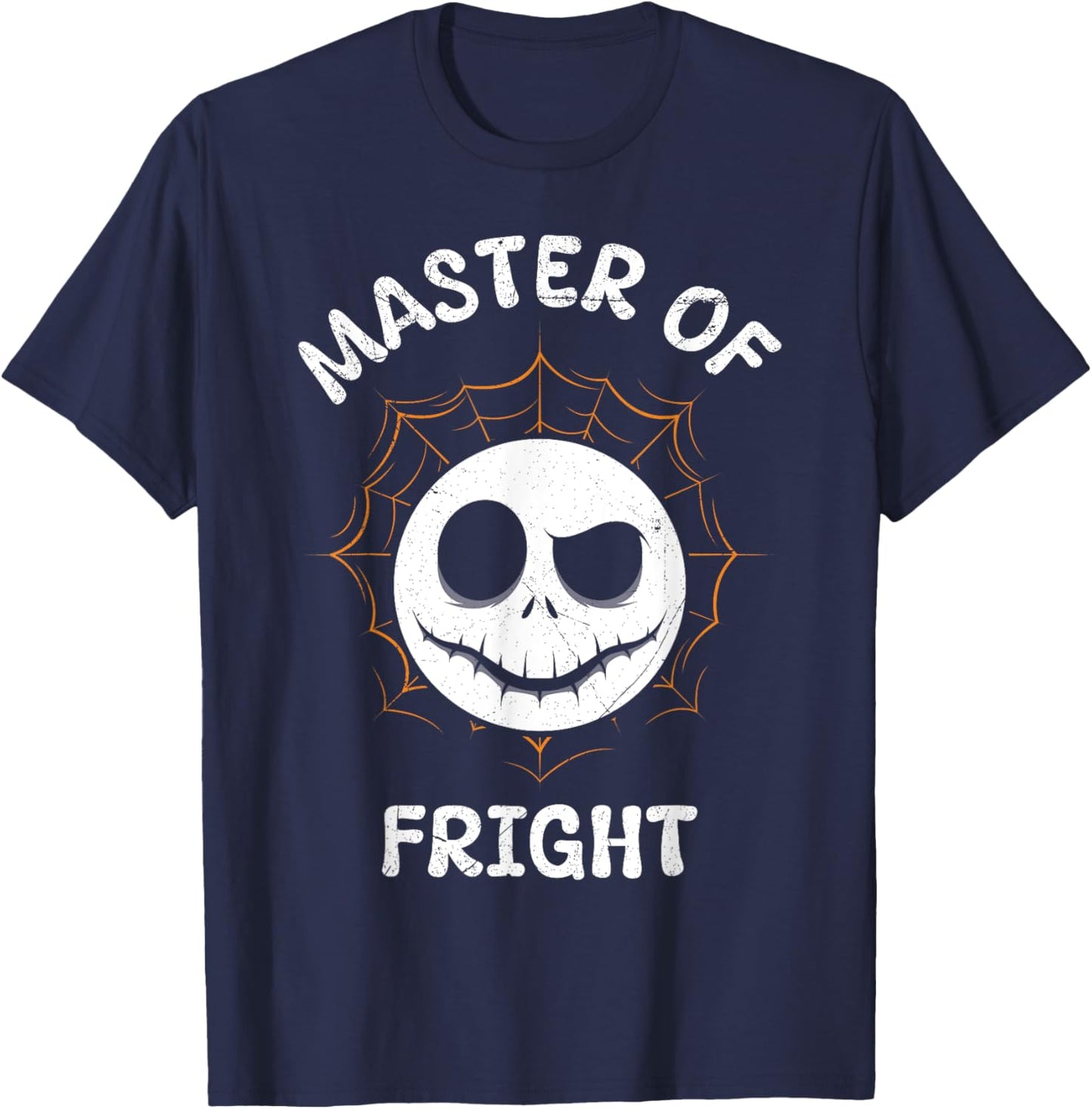 Halloween Costume for Kids MASTER OF FRIGHT Funny Creepy T-Shirt - T-Shirt | Navy