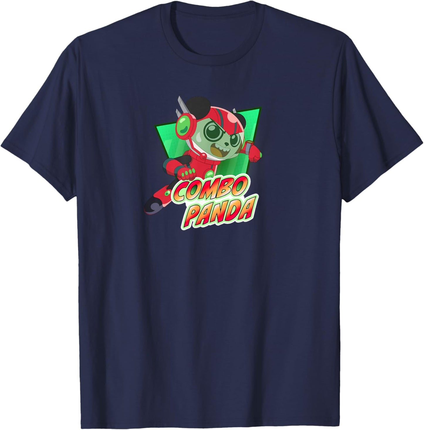 Ryan's World the Movie Combo Panda T-Shirt - T-Shirt | Navy