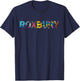 Roxbury - City of Boston, Massachusetts, Graffiti Edition T-Shirt - T-Shirt | Navy