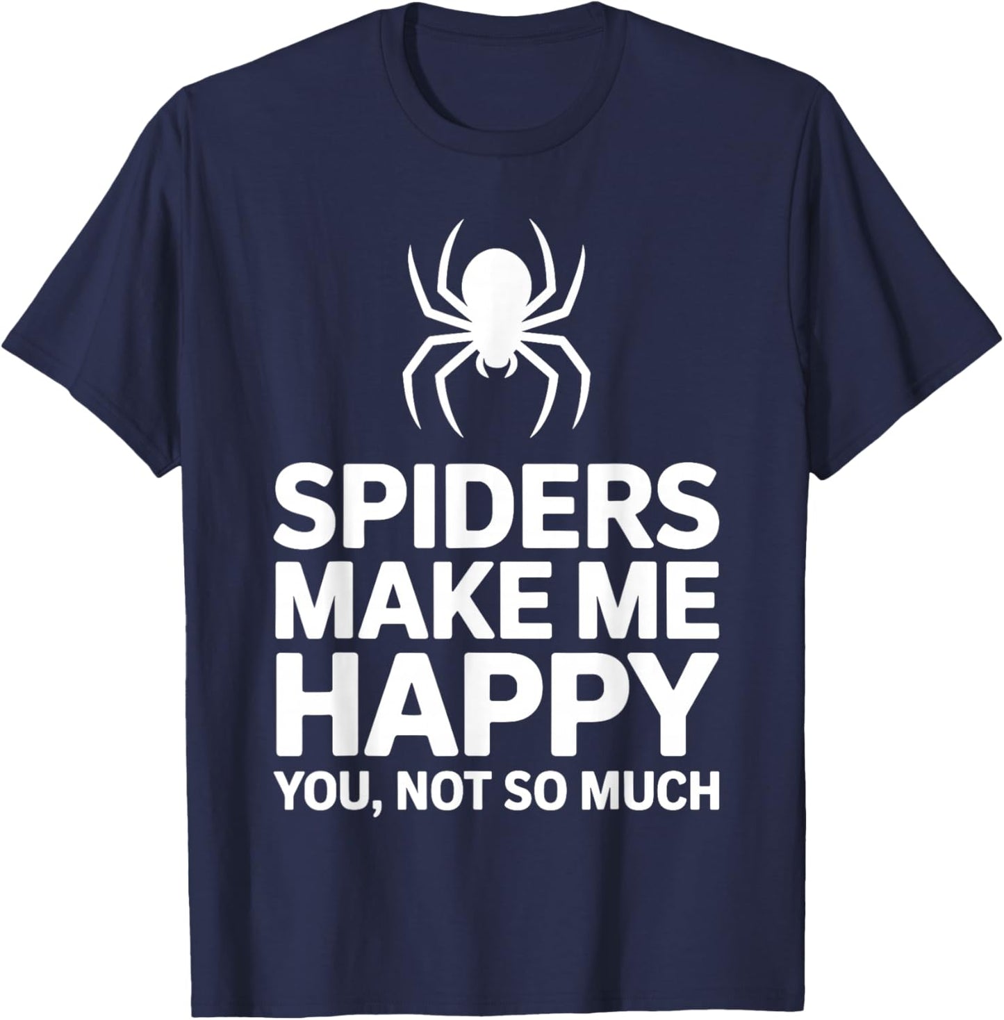 Spider Art Women Insect Spiderweb Tarantula Spider T-Shirt - T-Shirt | Navy