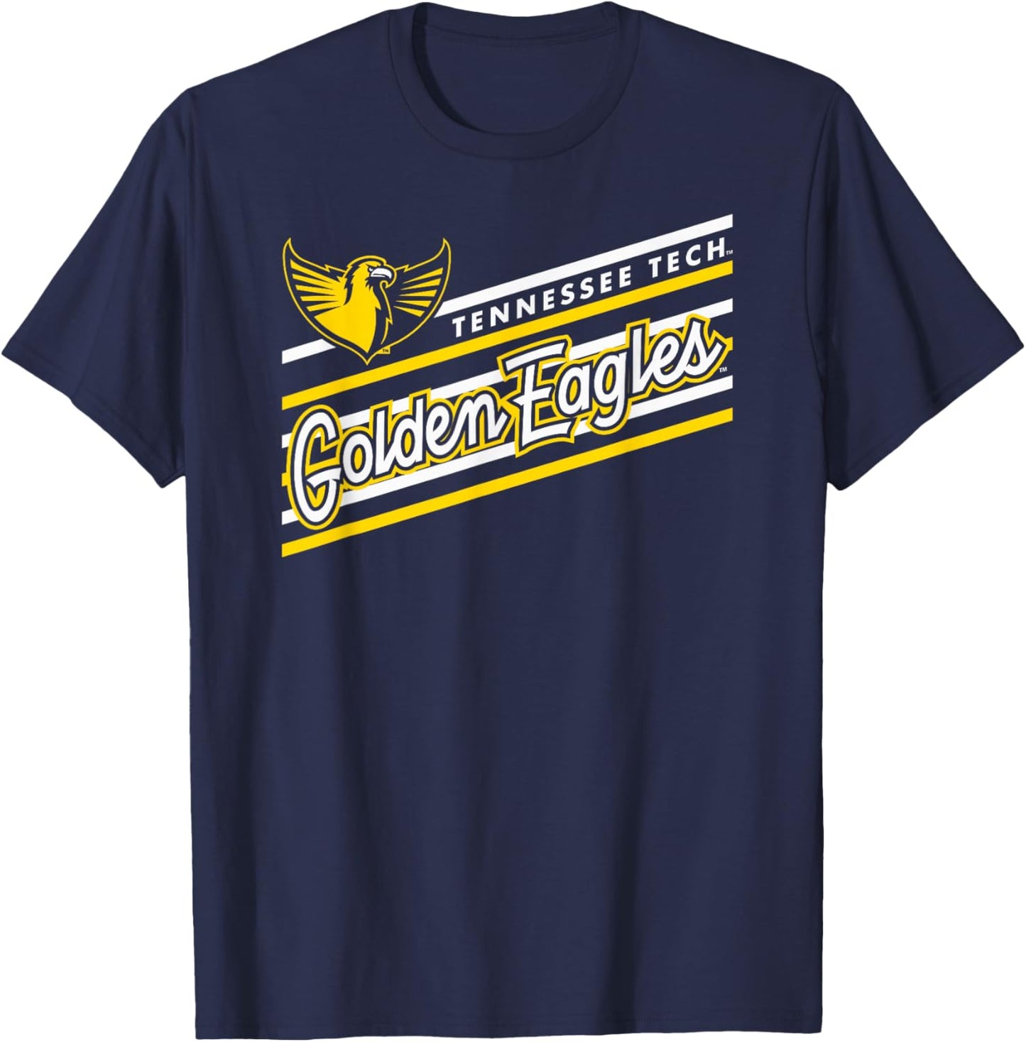 Tennessee Tech Golden Eagles Retro Performer Purple T-Shirt - T-Shirt | Navy