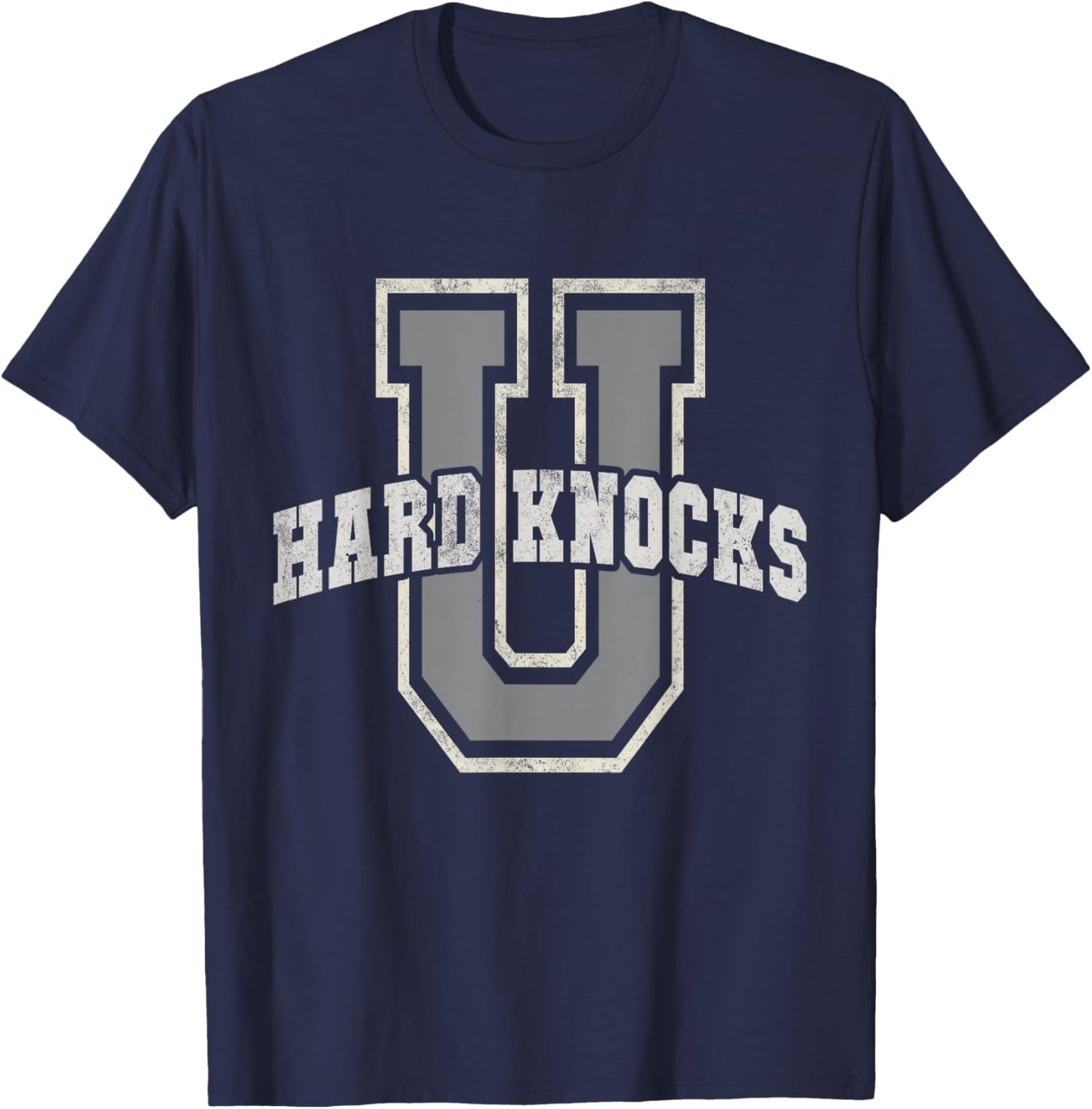 UNIVERSITY of HARD KNOCKS College Women Entrepreneur Purple T-Shirt - T-Shirt | Navy