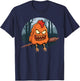 Chicken Nugget Halloween Costume Stuffed Chicken Nugget T-Shirt - T-Shirt | Navy