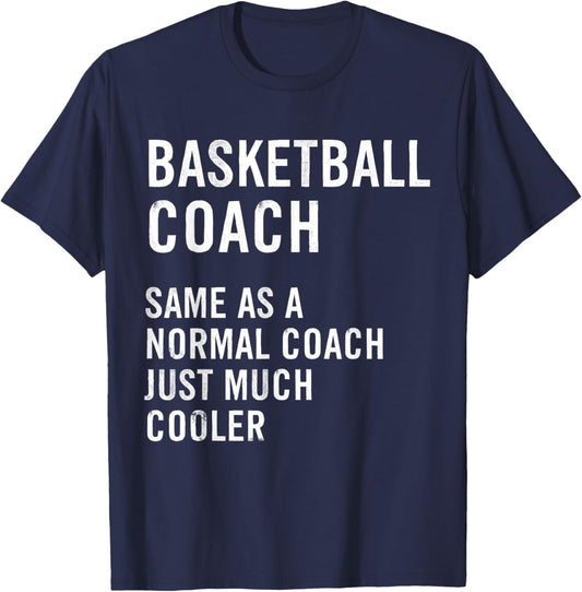 Basketball Coach Definition Funny T-Shirt - T-Shirt | Navy
