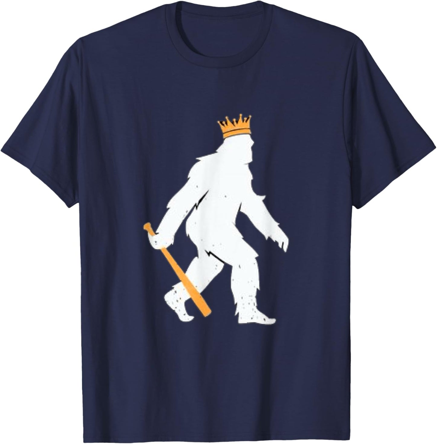 Crowned Pasquatch T-Shirt - T-Shirt | Navy