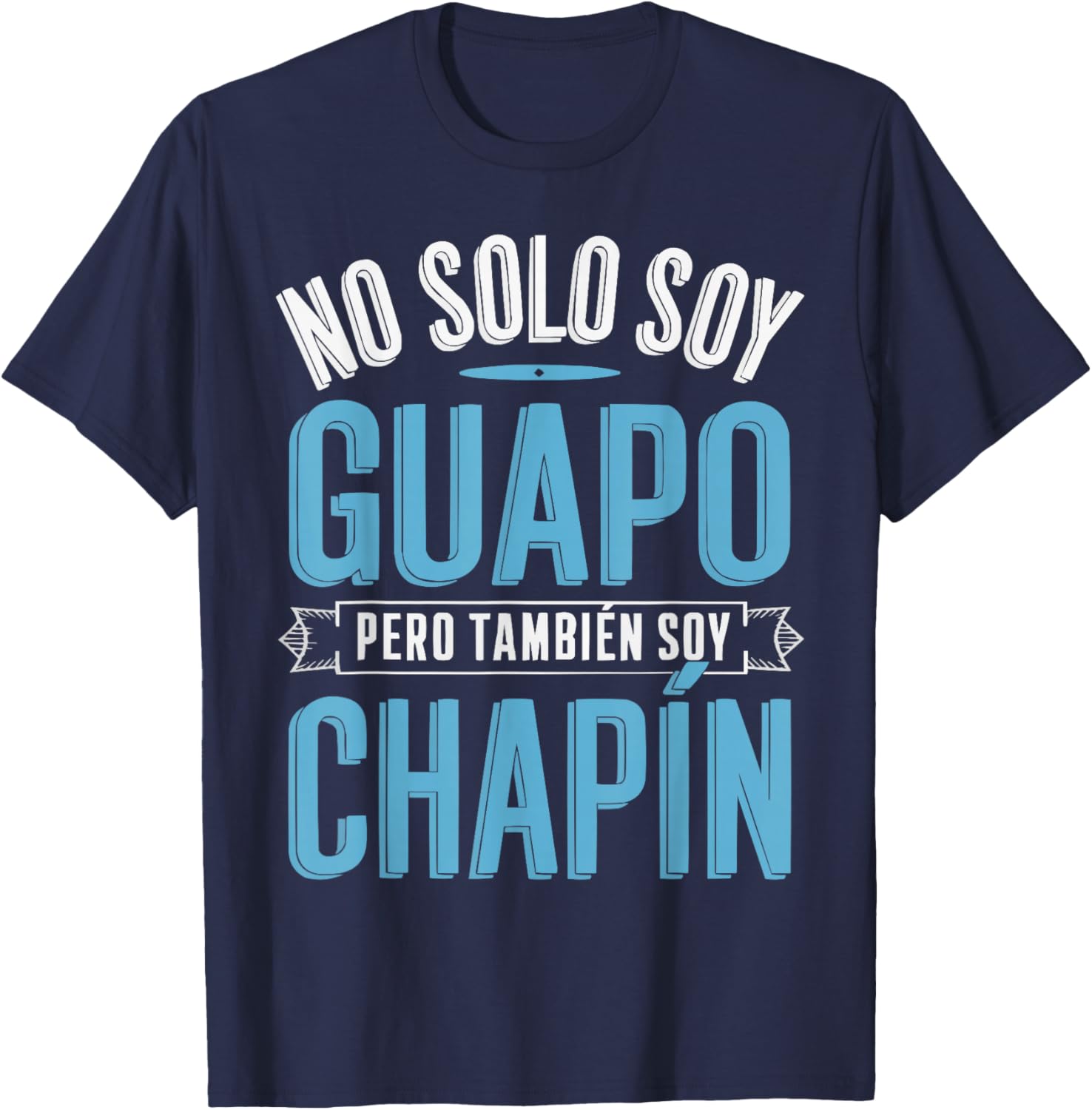 Chapina Guatamela Flag Roots Heritage Guatemalan T-Shirt - T-Shirt | Navy
