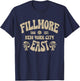 Fillmore 1968-1971 New York City Peace Love Vintage Style T-Shirt - T-Shirt | Navy