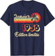 January 1956 70 Years Birthday Gift Man January 1956 T-Shirt - T-Shirt | Navy
