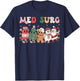 Med Surg Christmas Medical Surgical Nursing Group T-Shirt - T-Shirt | Navy