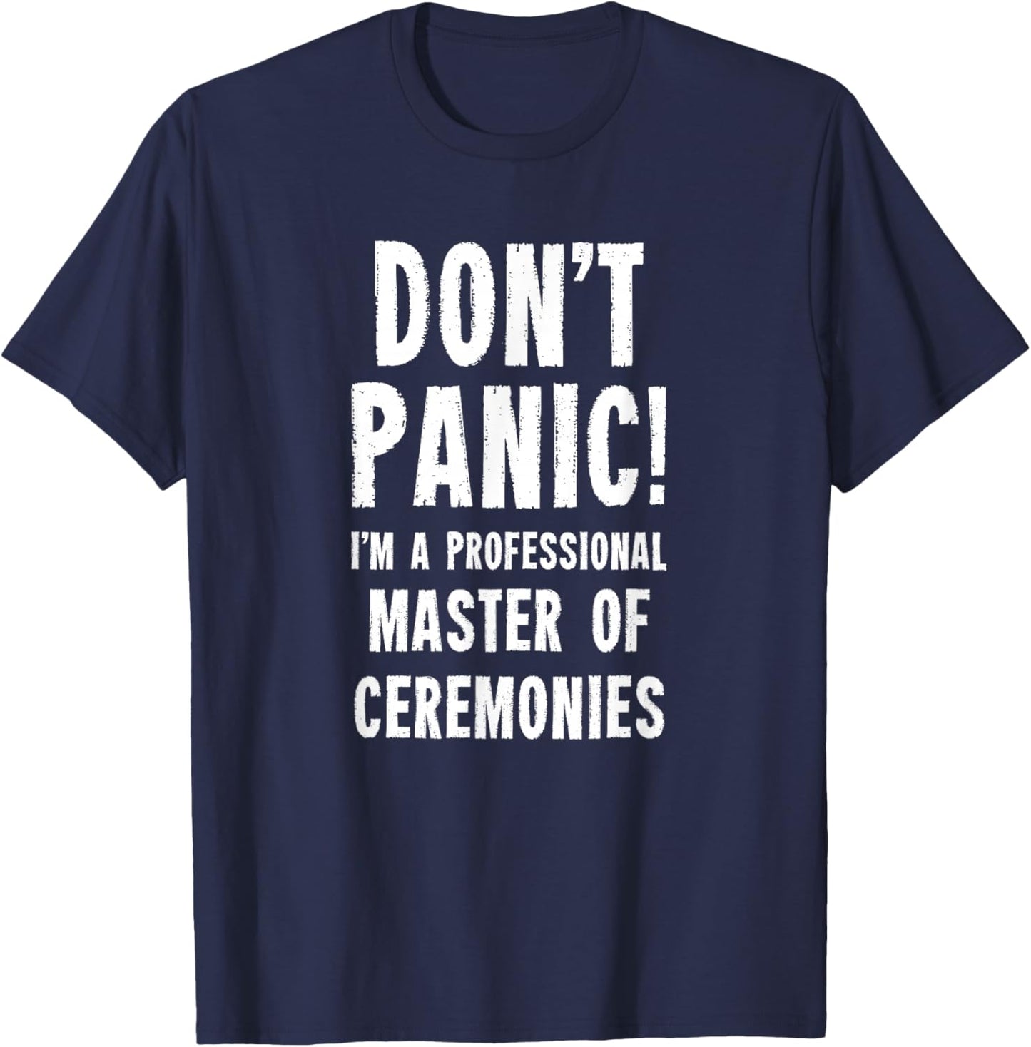 Master of Ceremonies T-Shirt - T-Shirt | Navy