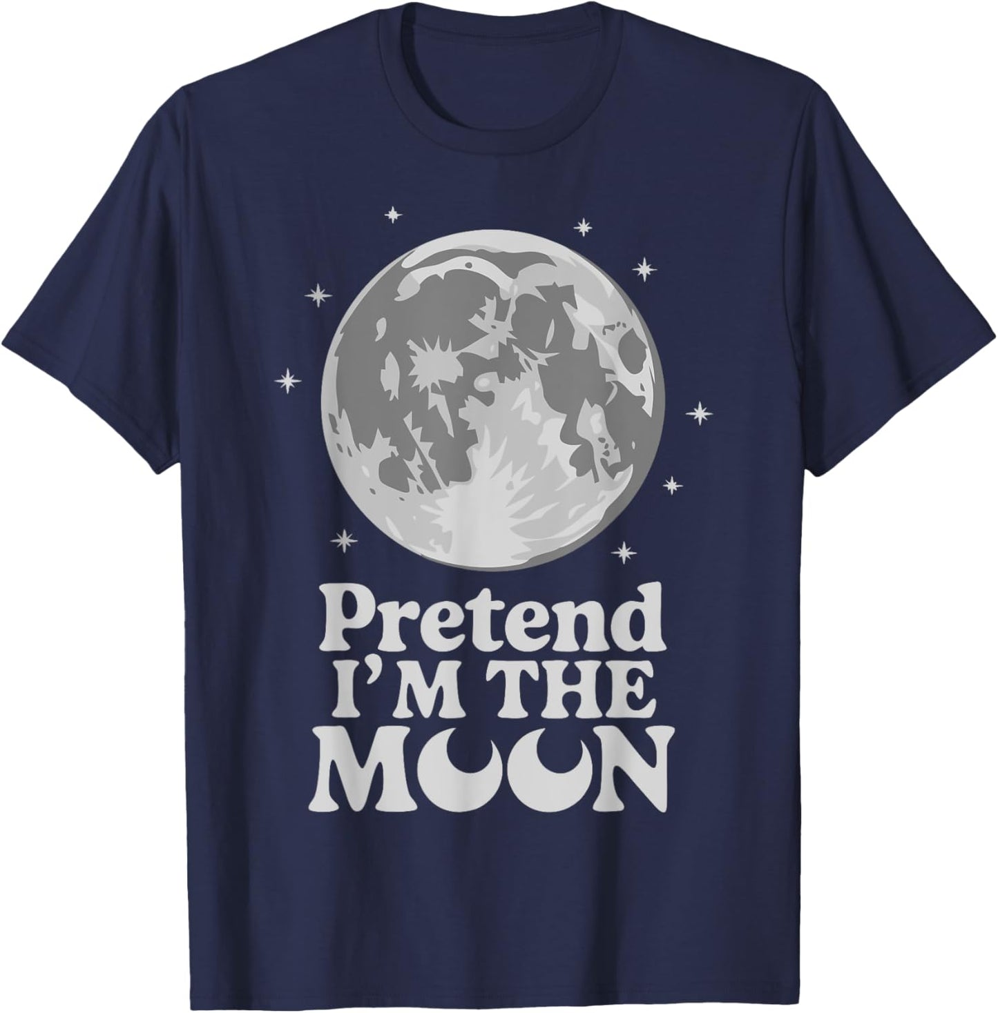 Pretend I'm The Moon T-Shirt - T-Shirt | Navy