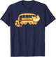 Cats In A Catbus Headed To School Schoolcatbus T-Shirt - T-Shirt | Navy
