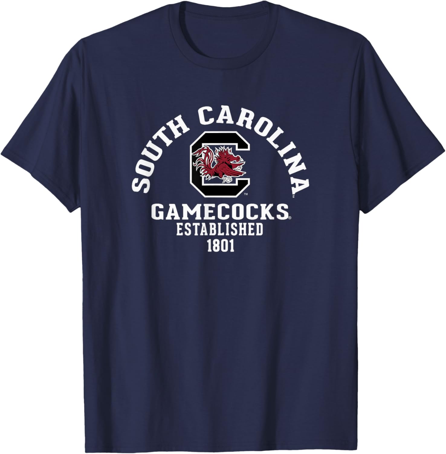 South Carolina Gamecocks Wondrous Officially Licensed T-Shirt - T-Shirt | Navy