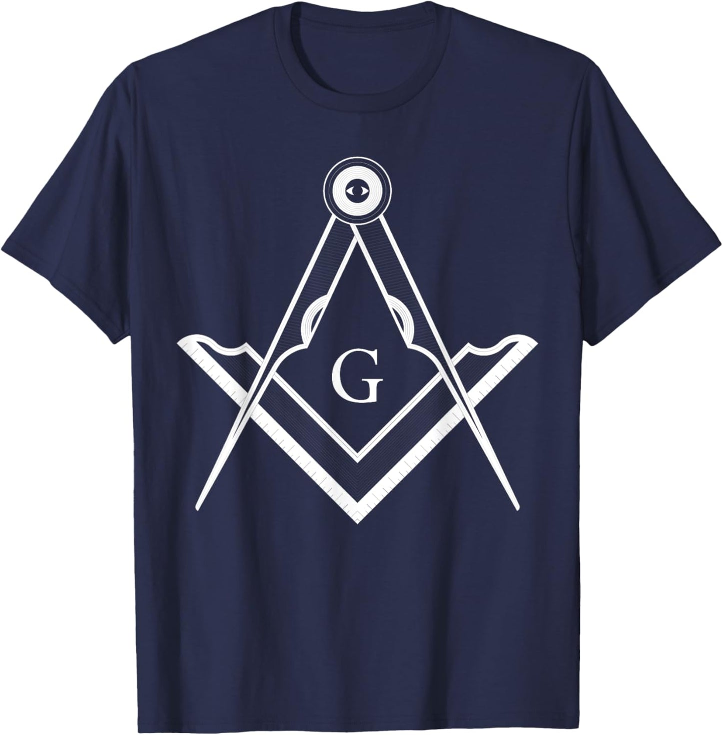 Freemason Emblem T-Shirt - T-Shirt | Navy