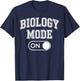 Funny Biology Art Women Biology Teachers Biologists T-Shirt - T-Shirt | Navy