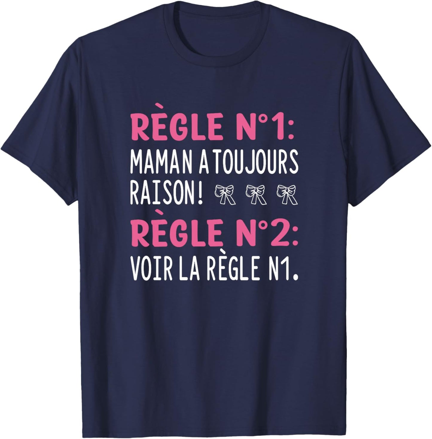 pour Fête des Mères Maman Rigolo Anniversaire Femme Humour Haut de Gamme T-Shirt - T-Shirt | Navy