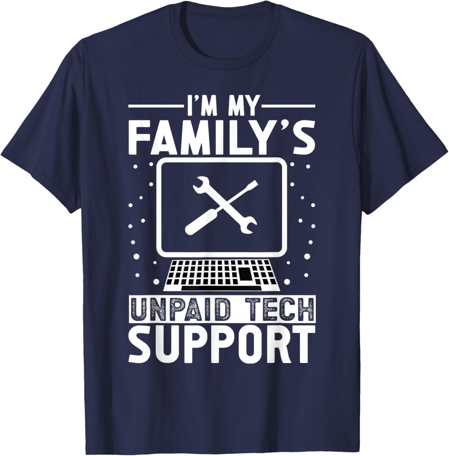 Tech Support T-Shirt - T-Shirt | Navy