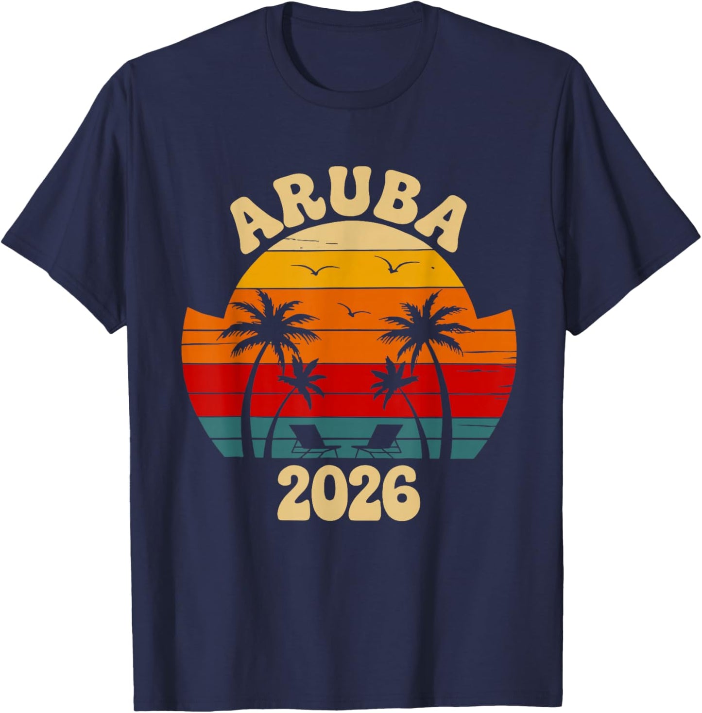 Aruba 2026 Outfit Aruba T-Shirt - T-Shirt | Navy