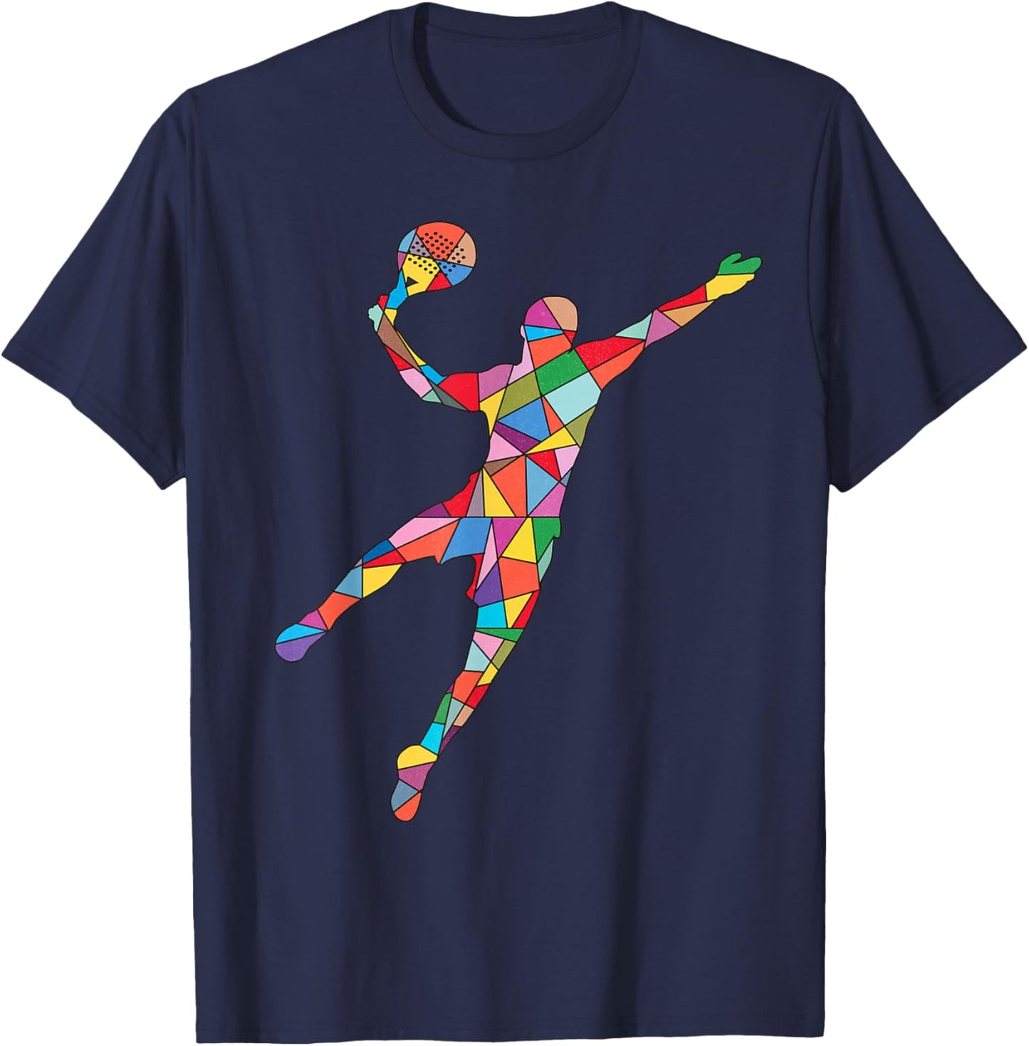 Padel Tennis Paddleball Boys Men Kids Padel T-Shirt - T-Shirt | Navy