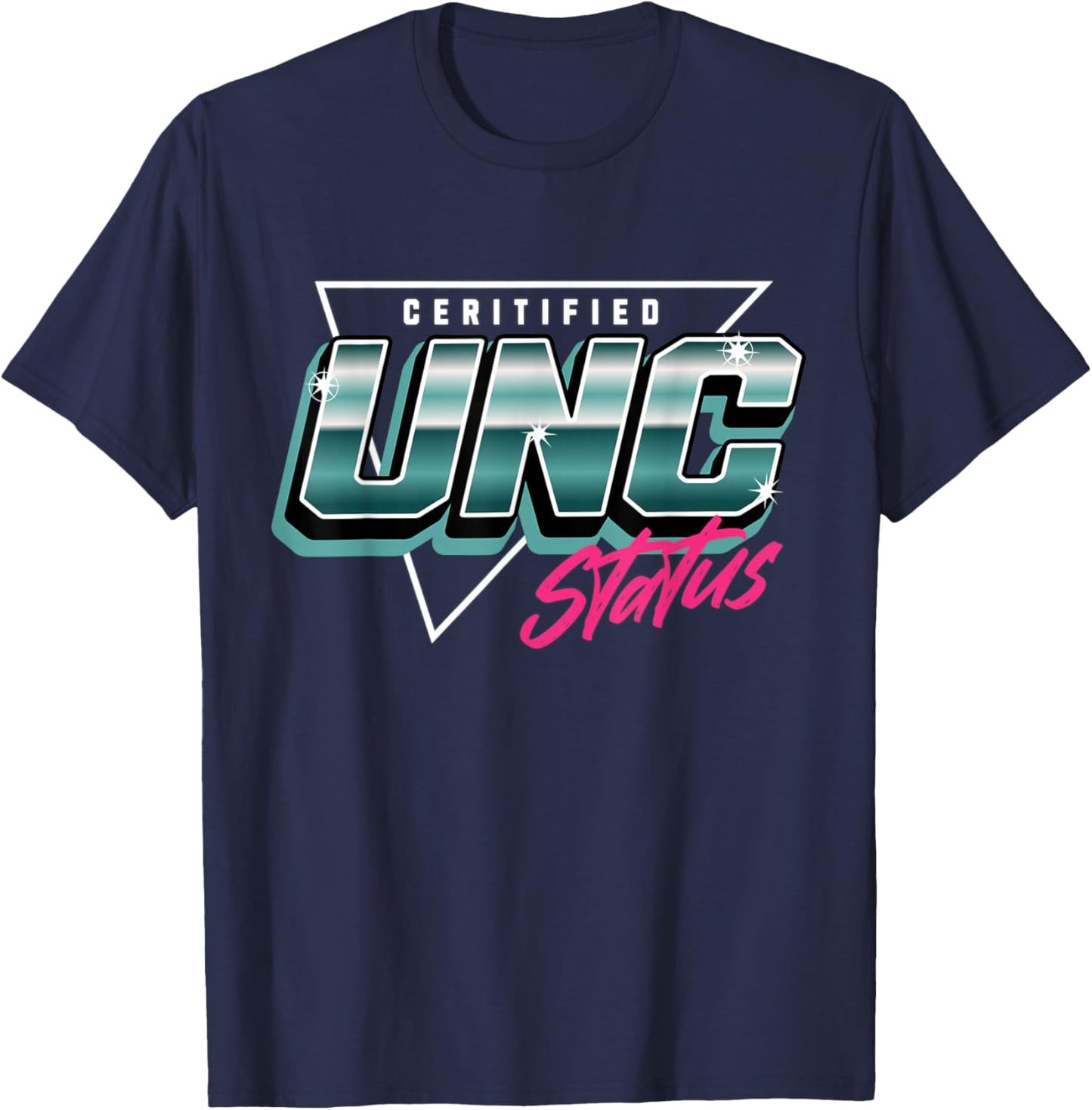 Certified UNC Status T-Shirt - T-Shirt | Navy