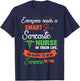 Everyone Needs A Smart Sarcastic Nurse In Their Life T-Shirt - T-Shirt | Navy