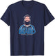 Brent Burns - Let's Get Beard - Colorado Hockey T-Shirt - T-Shirt | Navy