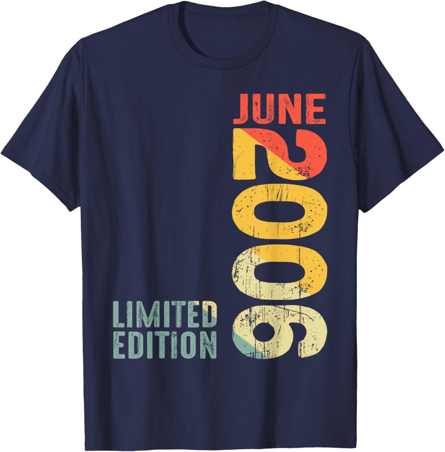 Mois Juin 2006 Année 2006 Rétro 2006 Vintage 2006 Depuis 2006 T-Shirt - T-Shirt | Navy
