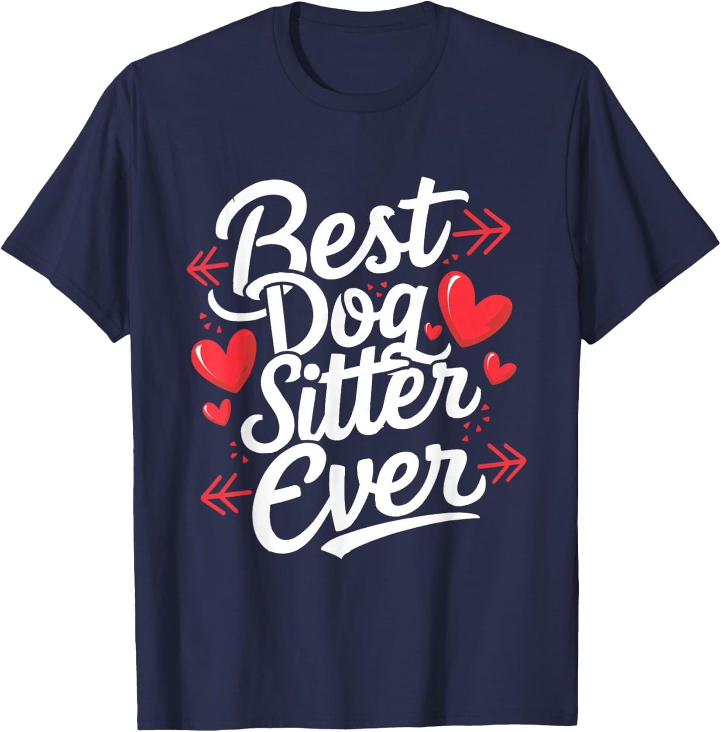 Dog babysitter cute T-Shirt - T-Shirt | Navy
