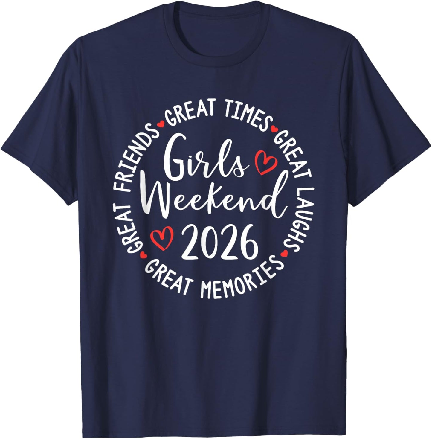 Girls Weekend 2026 T-Shirt - T-Shirt | Navy