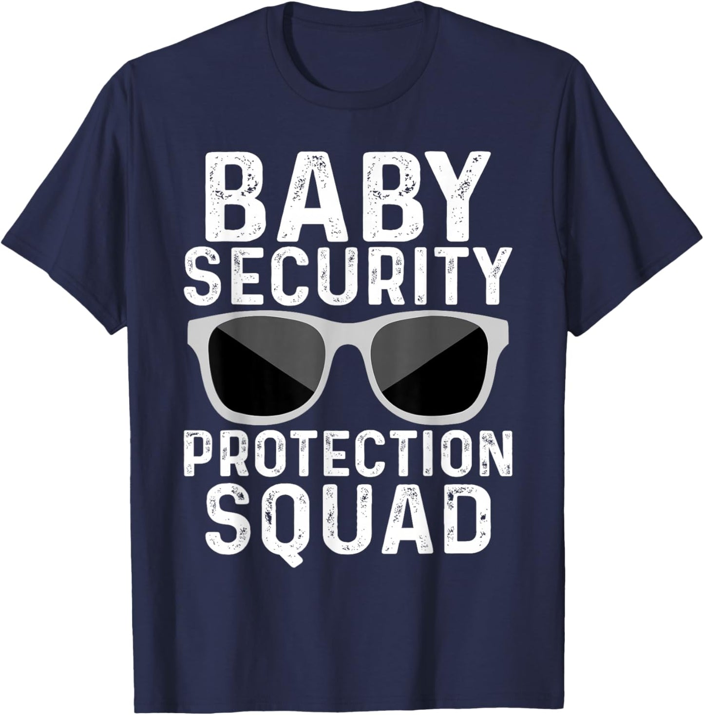 Baby Security Protection Squad Toddler Family T-Shirt - T-Shirt | Navy