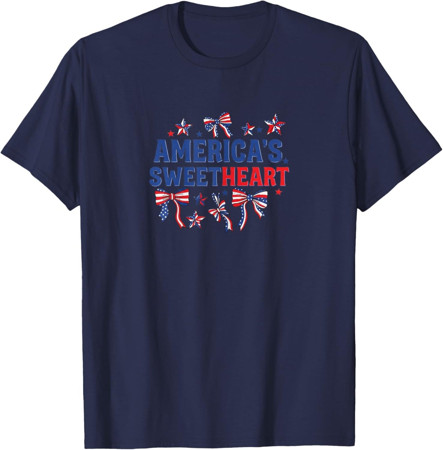 America's Sweetheart T-Shirt - T-Shirt | Navy