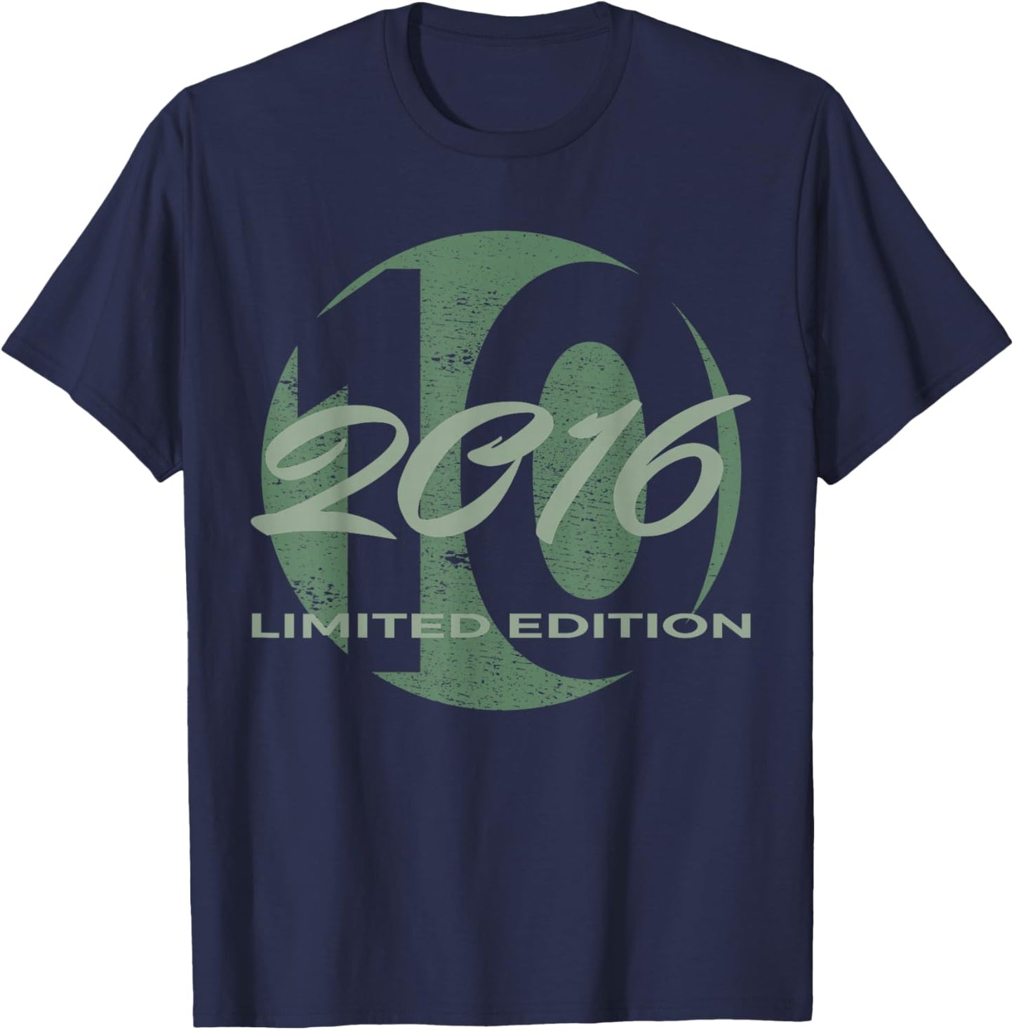 10th Birthday Girl Boy 10 Years 2016 Funny Gift T-Shirt - T-Shirt | Navy