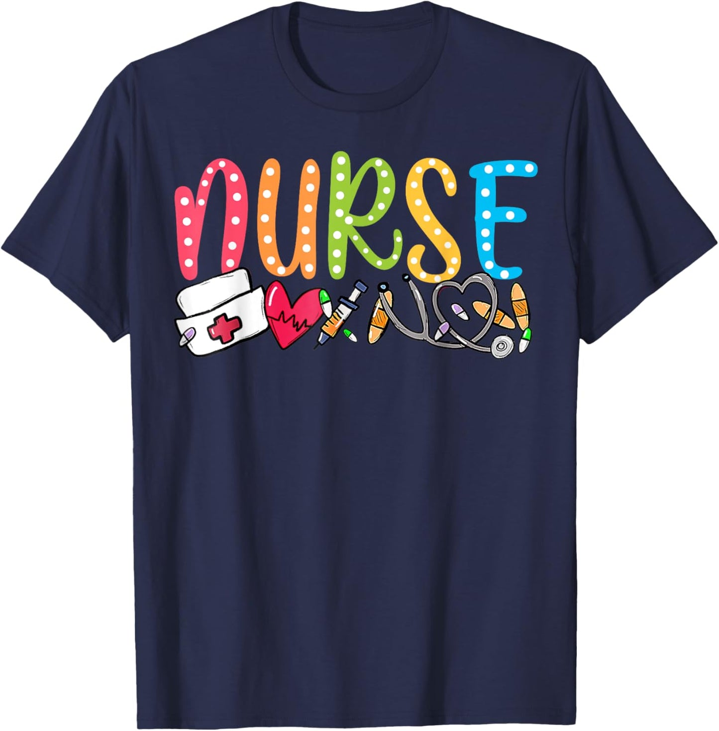 NURSE'S DAY Nurse Life NURSE WEEK 2025 Nursing Women T-Shirt - T-Shirt | Navy