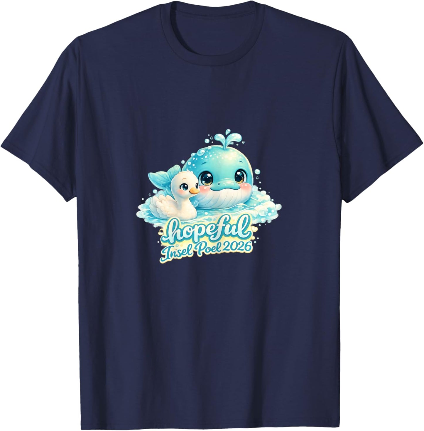 Buckelwald Hope Wall Timmy Rettung Insel Poel 2026 T-Shirt - T-Shirt | Navy