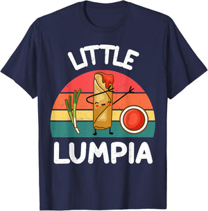 Toddler Boys Little Lumpia Cute Baby Girls Filipina Filipino T-Shirt - T-Shirt | Navy