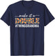 Grandparent of - Make It A Double #TWINGRANDMA T-Shirt - T-Shirt | Navy