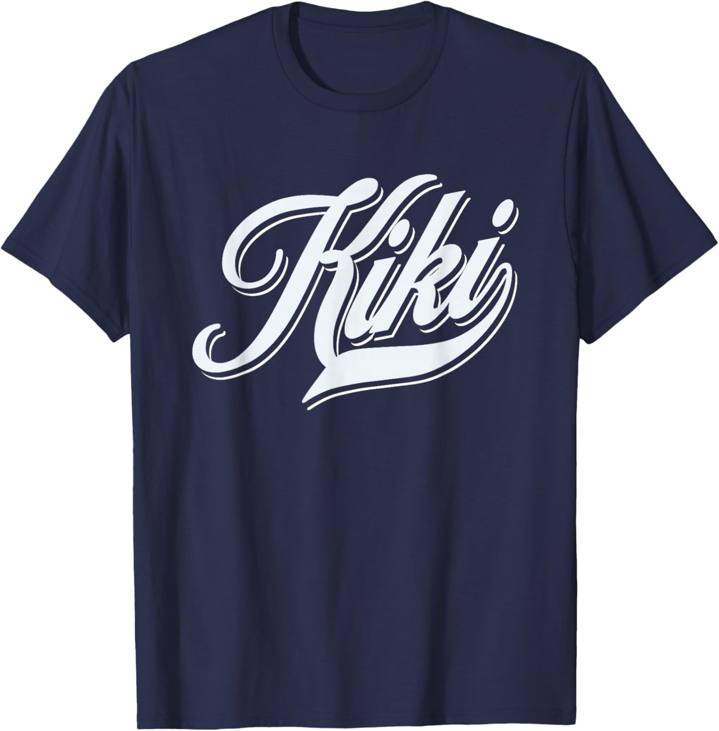 Boys Funny Funny Gift Name For Kiki T-Shirt - T-Shirt | Navy