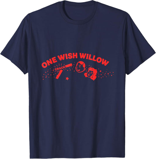 Vintage One Wish Willow Lover T-Shirt - T-Shirt | Navy
