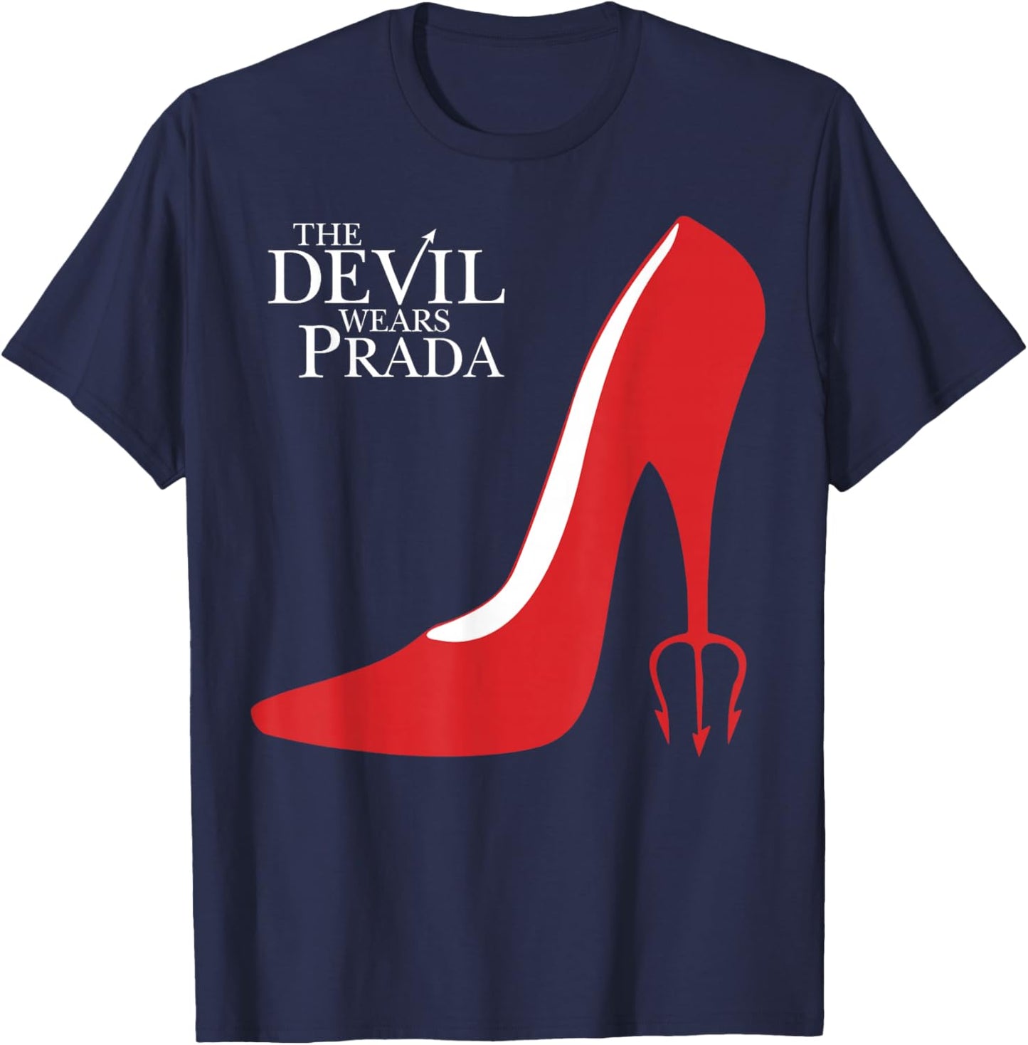 Devil Wears Prada Shoe T-Shirt - T-Shirt | Navy
