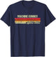 Vintage Machine Gunner Limited Edition T-Shirt - T-Shirt | Navy