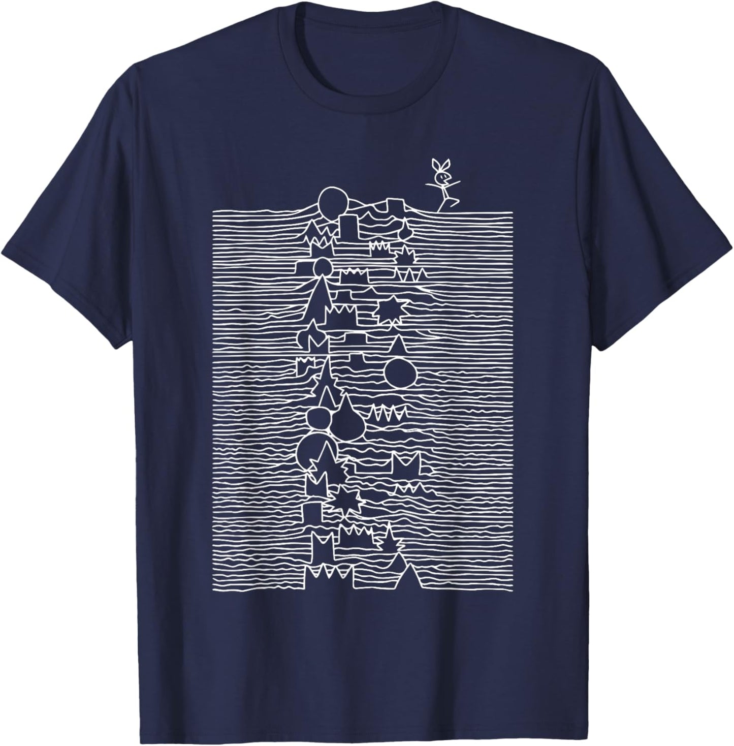 Funny Meme Gamer shirt with Vib-Ribbon shirt , Small, Black T-Shirt - T-Shirt | Navy