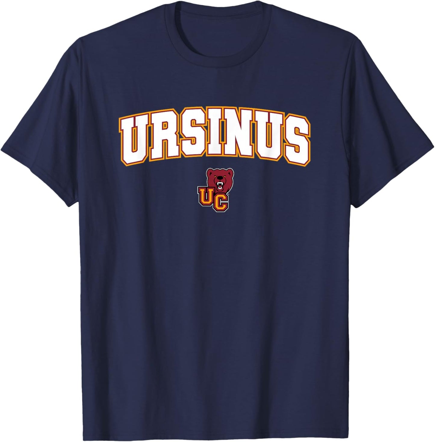 Ursinus College Bears Arch Logo T-Shirt - T-Shirt | Navy