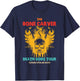 The Bone Carver Death Gods Tour Featuring Stryga And Koschei T-Shirt - T-Shirt | Navy